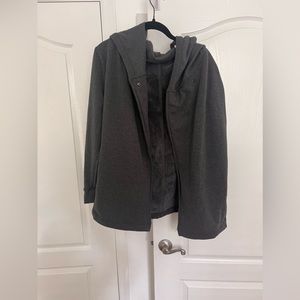 Zella Gray Cardigan SZ S